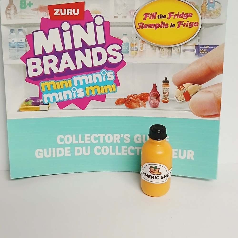Zuru Mini Brands Fill The Fridge Tumeric Shot